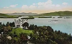 Kimball Castle and Lake Winnipesaukee c. 1920