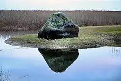 Kalevipoeg's stone in Kivilõppe