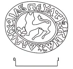 Michael of Chernigov's signature