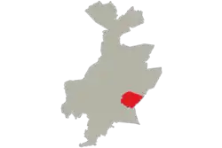Location of Korbeek-Lo in Leuven
