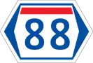 Seoul Special Metropolitan City&nbsp;Route&nbsp;88 shield}}