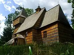 St. Martin church in Grywałd from 16th/17th century