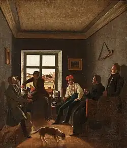 Evgraf Krendovsky, Seven O'clock in the Evening, c. 1833–1835; Russian Museum, Saint Petersburg