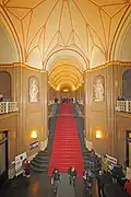 Entrance hall of the Rathaus