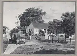 La Grange depicted by Frederik von Scholten in May 1939.