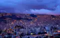 La Paz at night