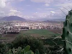 General view of the city of Draâ Ben Khedda from Mount Sidi Ali Bounab.