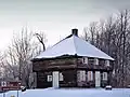 Blockhouse used by the defenders in the Battle of Lacolle