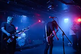 Ladyhawk performing in 2012