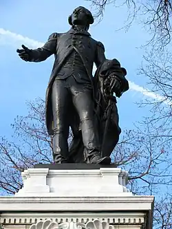 Major General Marquis Gilbert de Lafayette, Lafayette Square, Washington, D.C. (1891)