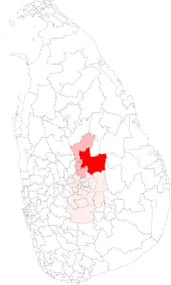 Location of Laggala