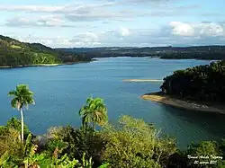 Lake Guajataca in San Sebastián