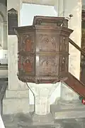 17th-century Jacobean pulpit