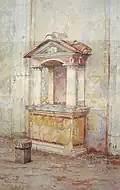 Lararium of the House of Dioscuri, 1902