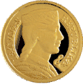Reverse of the gold commemorative coin