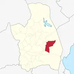 Map of Nueva Ecija with Laur highlighted