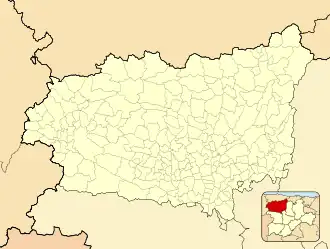 Reyero is located in Province of León