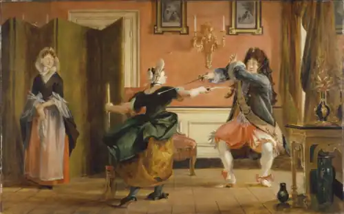 Le Bourgeois Gentilhomme by Charles Robert Leslie