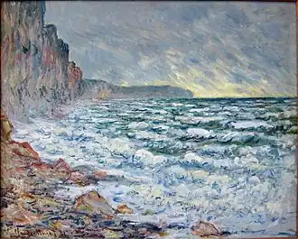 Claude Monet, Fécamp, bord de mer (1881)