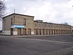Leipzig Sportforum: Swimming stadium (Jahnallee)