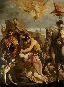 The Martyrdom of St. Victoire, priv. col.