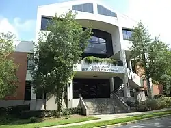 Leroy Collins Leon County Public Library from Park Ave
