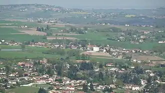 A general view of Les Olmes