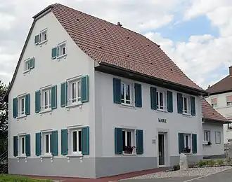 The town hall in Levoncourt