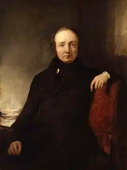 Portrait of Lewis Cubitt by William Boxall