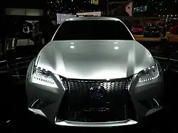 LF-Gh at the New York Auto Show