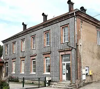 The town hall in Liézey
