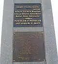 Memorial Plaque (2000)