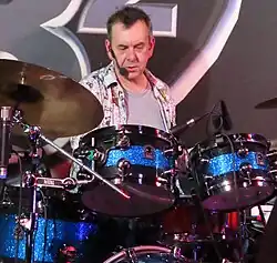 Beedle performing with Lifesigns in 2020