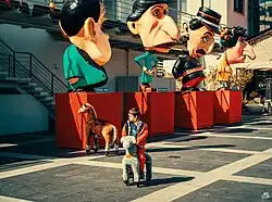 Carnival Decoration in the Limassol Marina, in 2016