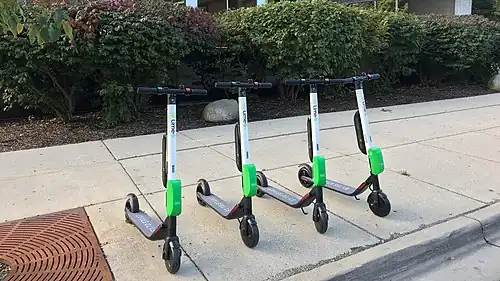 Lime first generation scooters