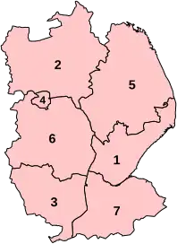 Parliamentary constituencies in Lincolnshire