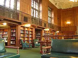 Linonia & Brothers Reading Room, Sterling Memorial Library, Yale