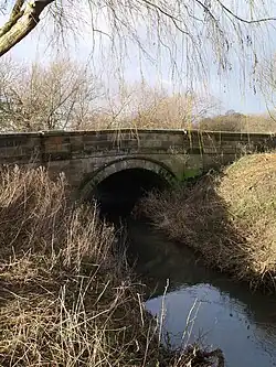 Little Smeaton Bridge over the River Wiske., 54°25′37″N 1°27′47″W﻿ / ﻿54.426816; -1.462965