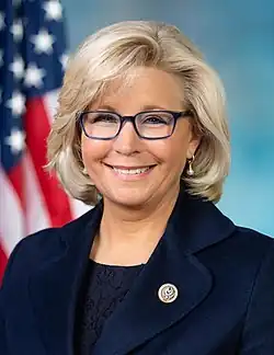 Former U.S. Representative Liz Cheney from Wyoming (2017–2023)