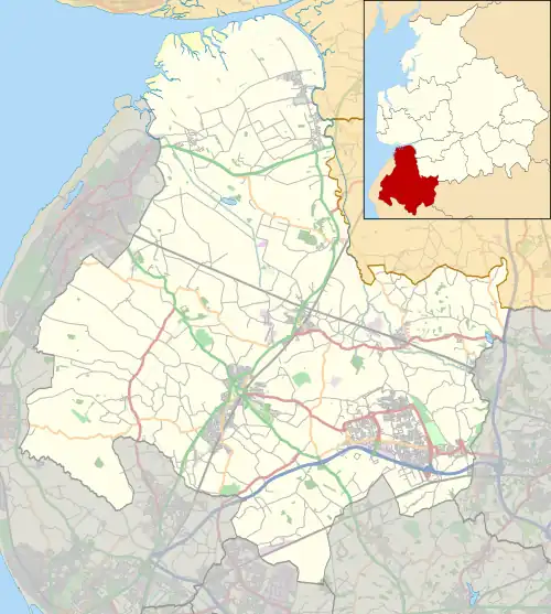 Tarleton is located in the Borough of West Lancashire