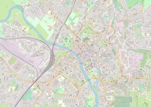 List of monastic houses in North Yorkshire is located in York Central