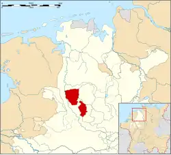 the County of Lingen in 1560
