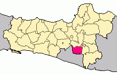 Location within Central Java