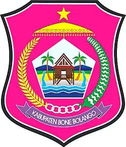 Coat of arms of Bone Bolango Regency