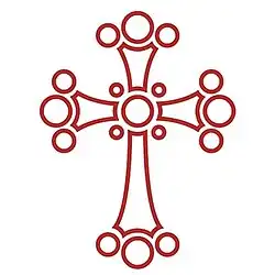 Coat of arms of the Eparchy of Saint Thomas the Apostle of Detroit