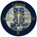 Official logo of Galveston, Indiana