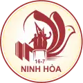 Official seal of Ninh Hòa