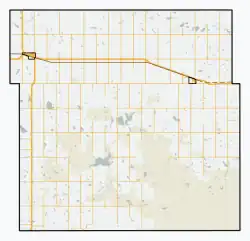 Rural Municipality of Lone Tree No. 18 is located in Lone Tree No. 18