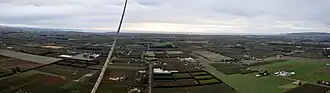 Aerial photo looking towards Napier