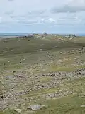 View towards Showery Tor and Little Rough Tor from Rough Tor
